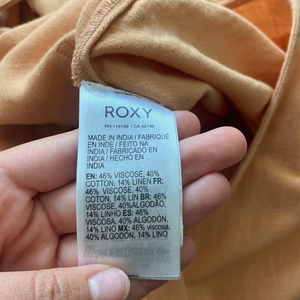 Orange Roxy Overalls - Picture 4 of 4